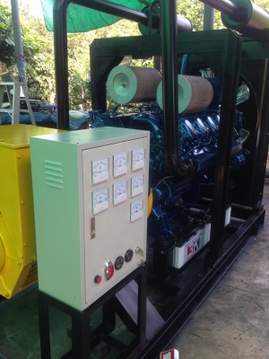 เครื่องปั่นไฟขนาด 260 KVA เครื่องยนต์ ISUZU 10 PE