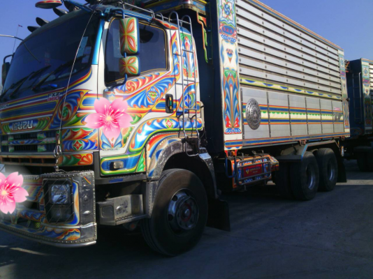 ขายรถบรรทุก 22 ล้อ พ่วงแม่-ลูกดั๊มพ์ ยี่ห้อ ISUZU DEGA FXZ 360 แรงม้า ปี 2553  ( การันตีรถสวยจริงๆ  เจ้าของขายเอง )