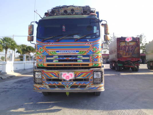ขายรถบรรทุก 22 ล้อ พ่วงแม่-ลูกดั๊มพ์ ยี่ห้อ ISUZU DEGA FXZ 360 แรงม้า ปี 2553  ( การันตีรถสวยจริงๆ  เจ้าของขายเอง )