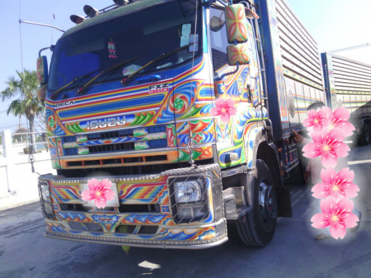 ขายรถบรรทุก 22 ล้อ พ่วงแม่-ลูกดั๊มพ์ ยี่ห้อ ISUZU DEGA FXZ 360 แรงม้า ปี 2553  ( การันตีรถสวยจริงๆ  เจ้าของขายเอง )