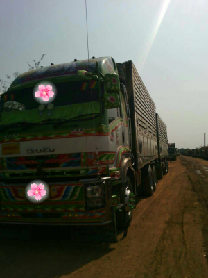 ขายรถบรรทุก 22 ล้อ พ่วงแม่ลูก-ดั๊มพ์ ยี่ห้อ ISUZU DEGA FXZ 360 แรงม้า ปี 2556  ( การันตีรถสวยจริงๆ  เจ้าของขายเอง )