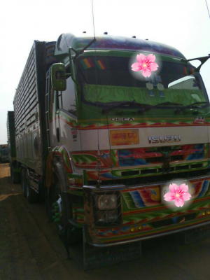 ขายรถบรรทุก 22 ล้อ พ่วงแม่ลูก-ดั๊มพ์ ยี่ห้อ ISUZU DEGA FXZ 360 แรงม้า ปี 2556  ( การันตีรถสวยจริงๆ  เจ้าของขายเอง )