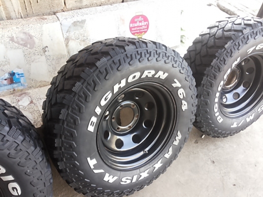 ล้อ rock แท้16"×8"off-30 พร้อมยาง mud 265/75/16 ดอกเหลือๆ ล้อ rock แท้16"×8"off-30 พร้อมยาง mud 265/75/16 ดอกเหลือๆ