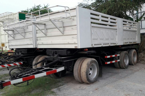 ขายลูกพ่วง3คาน ดั้มสามมิตแท้ ปี50 (มี2พ่วง)สภาพดีสวยพร้อมใช้ ราคาพ่วงละ 495,000บ มี2พ่วง เล่มทะเบียนพร้อมโอน