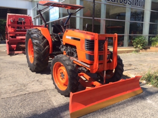 KUBOTA M5000 อุปกรณ์ ผานไถ+ใบดัน