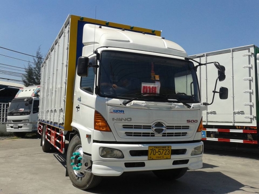 ขาย HINO FG ซีรี๋ส์ 500 ปี 2554  ตู้แห้ง 10 บาน 212 แรงม้าเทอร์โบ ยาว 7.30 ม.ยางเต็มทุกเส้น สภาพตู้เหมือนใหม่ ภายในสวยๆ พร้อมใช้ ราคา 1,380,000 บาท สนใจสอบถามเพิ่มเติมได้ที่ 081-4825911 คุณพิมพ์ใจ 085-0097969 คุณรุ่ง
