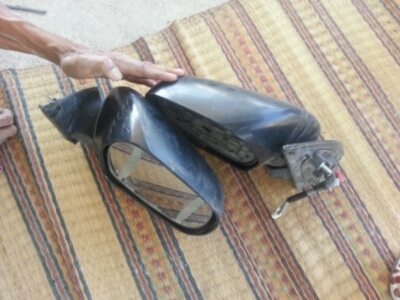 กระจกมองข้าง ไฟฟ้า พับได้ รถตู้ โตโยต้า คอมมิวเตอร์ คู่ละ 4,00 กระจกมองข้าง ไฟฟ้า พับได้ รถตู้ โตโยต้า คอมมิวเตอร์ คู่ละ 4,00