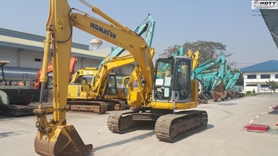 >> Komutsu PC128US-2E1 << ปี2005 รถนอกนำเข้าจากญี่ปุ่น ไม่เคยใช้ในไทย 100\% ใช้งานน้อย สภาพสวยมาก สอบถาม 062-709-1748