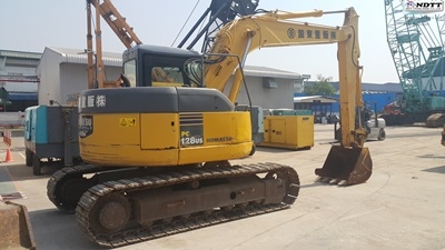 >> Komutsu PC128US-2E1 << ปี2005 รถนอกนำเข้าจากญี่ปุ่น ไม่เคยใช้ในไทย 100\% ใช้งานน้อย สภาพสวยมาก สอบถาม 062-709-1748