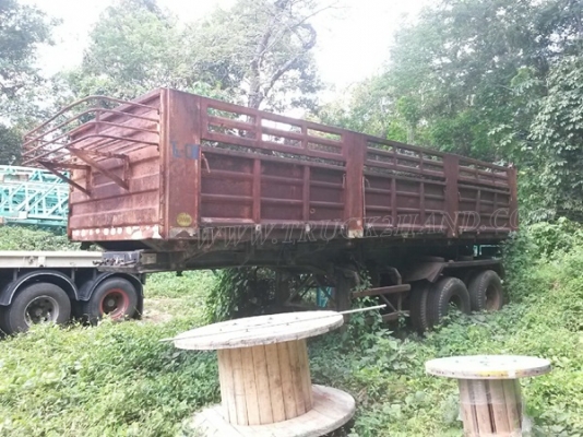 หางเทเลอร์ดัมพ์ 2 เพลา ของสามมิตร