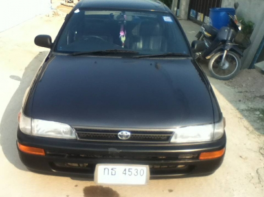 TOYOTA COROLLA โฉมสามห่วง ปี 36 เครื่อง 1300 เกียร์ mt สีเทา แอร์ วิทยุ ติดแก๊สแล้ว ขาย 45000