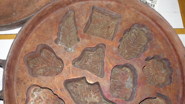 ขายเตาทำขนมงานเก่าทำจากทองเหลืองทั้งตัว