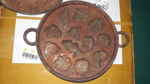 ขายเตาทำขนมงานเก่าทำจากทองเหลืองทั้งตัว