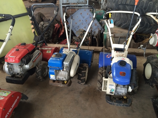 รถตีดิน รถพรวนดิน แบบเดินตาม มือสองญี่ปุ่น