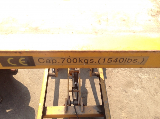 ขาย X-lift ยกของ รับน้ำหนักได้ 700Kg. ยกสูง 1เมตร สภาพดี พร้อมใช้งาน ขาย X-lift ยกของ รับน้ำหนักได้ 700Kg. ยกสูง 1เมตร สภาพดี พร้อมใช้งาน
