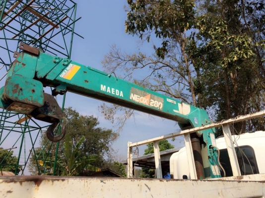 ขายเครน 2.8 ตัน พร้อมใช้งาน MAEDA NEOX 280  100,000 บาท