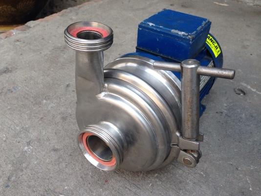 ขายปั้มน้ำหอยโข่งหัวปั้มสแตนเลส ใช้ในอุตสาหกรรมอาหาร ขนาด 3/4HP. 380V สภาพสวย พร้อมใช้งาน ขายปั้มน้ำหอยโข่งหัวปั้มสแตนเลส ใช้ในอุตสาหกรรมอาหาร ขนาด 3/4HP. 380V สภาพสวย พร้อมใช้งาน