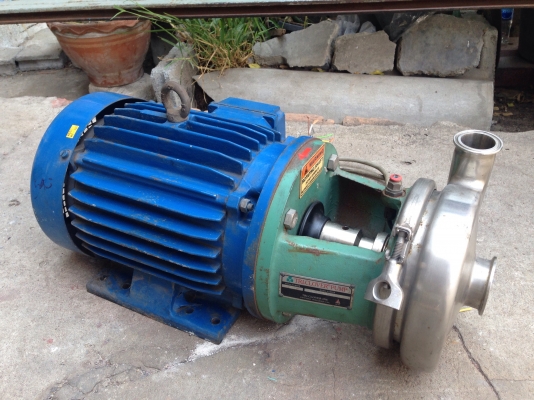 ขายปั้มน้ำหอยโข่งหัวปั้มสแตนเลส ใช้ในอุตสาหกรรมอาหาร ขนาด 5HP. 380V สภาพสวย พร้อมใช้งาน ขายปั้มน้ำหอยโข่งหัวปั้มสแตนเลส ใช้ในอุตสาหกรรมอาหาร ขนาด 5HP. 380V สภาพสวย พร้อมใช้งาน