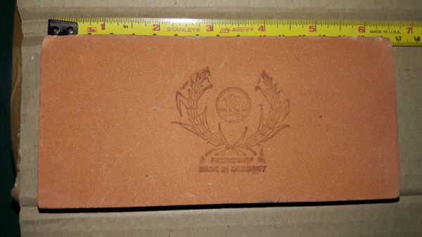 ขายหินลับมีดตรารวงข้าวงานเก่าเก็บเยอรมัน MADE IN GERMANY.