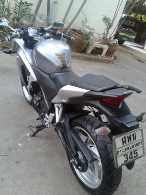 ขายลูกเดียว CBR250R ABS หัวฉีด ปี2554 ทะเบียนสวย345 มีเล่มเอกสารครบ