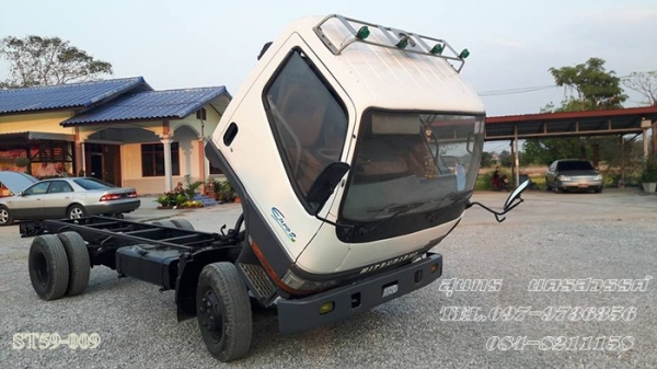 ขายด่วน รถบรรทุก 6 ล้อ MITSIBISHI CANTER EURO-2 หัวคัซซี สภาพสวยพร้อมใช้งาน ราคาสุดคุ้ม