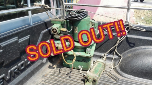 **** SOLD **** ปั้มน้ำมันไฮดรอลิค REXROTH มอเตอร์ Mitsubishi. 1 HP. 220V. 2 สายไฟบ้าน พร้อมวาล์วคอนโทรลไฟฟ้า สวยๆพร้อมใช้งาน. **** SOLD **** ปั้มน้ำมันไฮดรอลิค REXROTH มอเตอร์ Mitsubishi. 1 HP. 220V. 2 สายไฟบ้าน พร้อมวาล์วคอนโทรลไฟฟ้า สวยๆพร้อมใช้งาน.