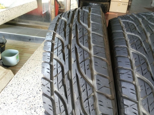 ยาง 30x9.5 ขอบ15 dunlop grandtrek at3 ปี2014 สภาพเหมือนยางใหม่