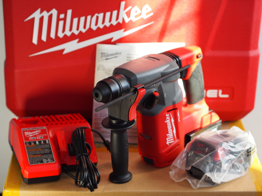 สว่านโรตารี่ไร้สาย3ระบบ ไร้แปรงถ่าน MILWAUKEE 2712-22 SDS 18โวลท์