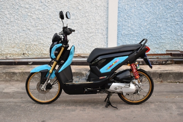 Zoomer x ปลายปี13 รถบ้านแท้ ชื่อเจ้าของคนเดียว เล่มชุดโอนครบ ภาษีพรบ60