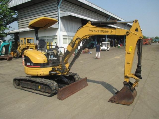 ขายรถแม็คโคร CATERPILLAR 303CR นำเข้าจากญี่ปุ่นแท้ๆ100\% ยังไม่เคยใข้งานเมืองไทย สภาพนางฟ้า พร้อมใช้งาน สนใจติดต่อ 081-948-5494