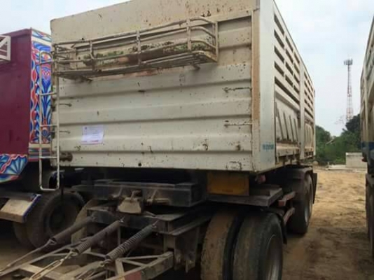 ขายหางพ่วงดัมพ์สามมิตร 3 เพลาปี 2552 ราคา 450000