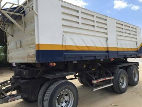 ขายรถบรรทุก 22 ล้อพ่วงแม่ลูกดัมพ์ ISUZU DECA 360 แรงม้าปี 2556 ลูกพ่วงสามมิตร 3 เพลา ราคา 2850000