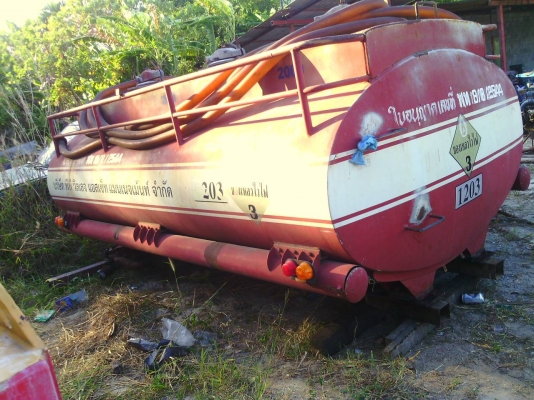 ขายแท็งค์น้ำมันขนาด 6000 ลิตร ยกลงจากรถ 6 ล้ออุปกรณ์ครบชุด ราคา 40000