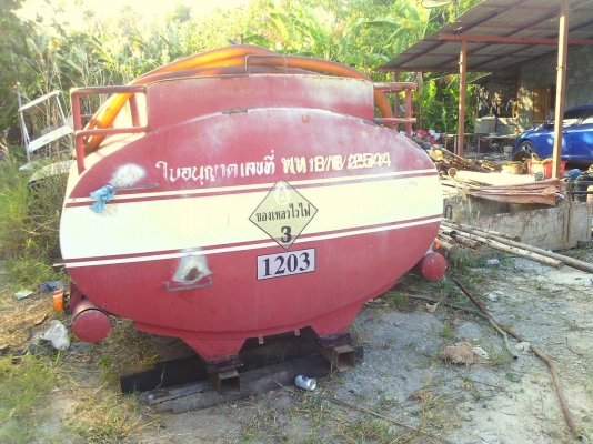 ขายแท็งค์น้ำมันขนาด 6000 ลิตร ยกลงจากรถ 6 ล้ออุปกรณ์ครบชุด ราคา 40000