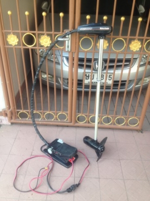 MOTOR GUIDE 12V 30 IBS เก่าญี่ปุ่นเเท้สภาพดีใช้งานได้ปกติ