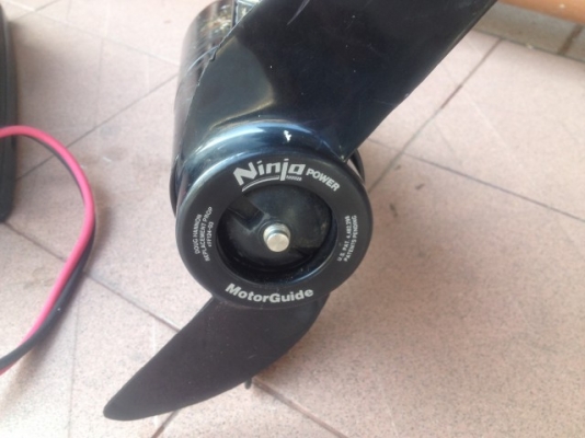 MOTOR GUIDE 12V 30 IBS เก่าญี่ปุ่นเเท้สภาพดีใช้งานได้ปกติ