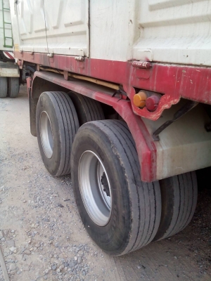 ขายดาวน์..22ล้อแม่ลูกดั้ม..360แรงMP1FXZ777DT001361... ต้นปี2557 ไมล์108681 โล กระบะดั้มคอกสูง บรรทุกขี้ยางแห้ง..