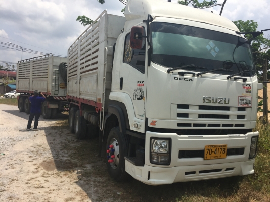 ขายดาวน์..22ล้อแม่ลูกดั้ม..360แรงMP1FXZ777DT001361... ต้นปี2557 ไมล์108681 โล กระบะดั้มคอกสูง บรรทุกขี้ยางแห้ง..