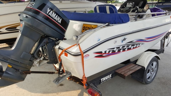เรือ 15.6 ft. โมลพรเทพ  yamaha 115 แรง