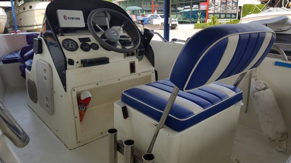 เรือ 15.6 ft. โมลพรเทพ  yamaha 115 แรง