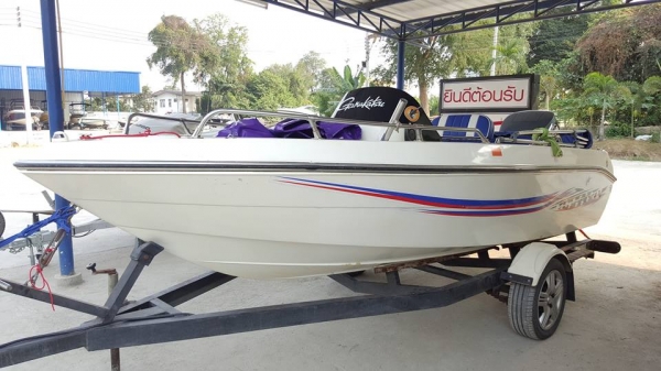 เรือ 15.6 ft. โมลพรเทพ  yamaha 115 แรง
