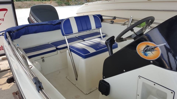 เรือ 15.6 ft. โมลพรเทพ  yamaha 115 แรง