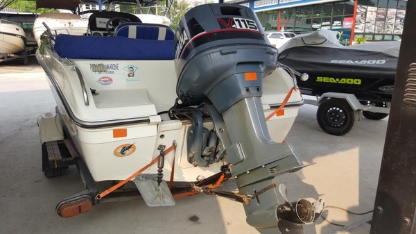 เรือ 15.6 ft. โมลพรเทพ  yamaha 115 แรง