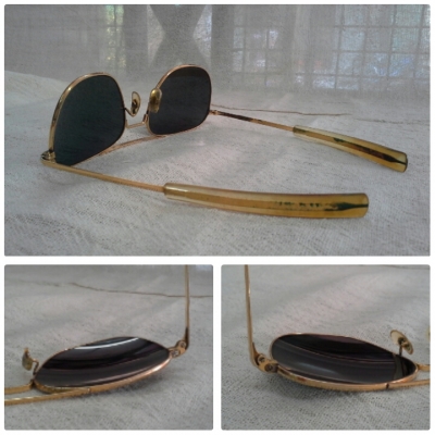 แว่นตาเสืออากาศยุค 60s   COMMAND/AO/USA  บิ๊กไซซ์! หายาก!
