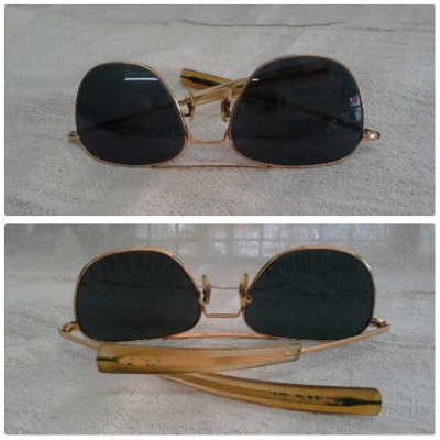 แว่นตาเสืออากาศยุค 60s   COMMAND/AO/USA  บิ๊กไซซ์! หายาก!