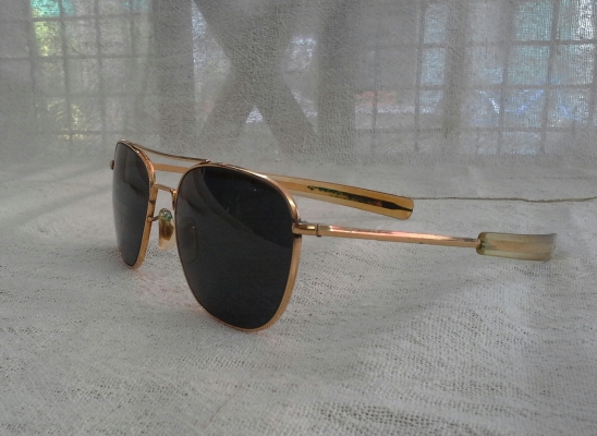 แว่นตาเสืออากาศยุค 60s   COMMAND/AO/USA  บิ๊กไซซ์! หายาก!