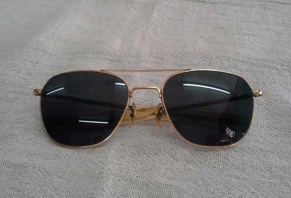 แว่นตาเสืออากาศยุค 60s   COMMAND/AO/USA  บิ๊กไซซ์! หายาก!