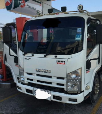 หกล้อ อีซูซุ NMR 130ปี54 ดั้มสามมิต สภาพดีเดิมๆสวยพร้อมใช้งาน ทะเบียนพร้อมโอน ราคา 695,000บ ครับ