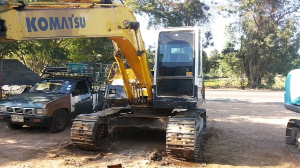 แบคโฮ KOMATSU PC120-5 ตัวเดินใหญ่ ไฟตัด อุปกรณ์กล่อง+จอ มี เอกสารอินวอย **ขาย KOMATSU PC120-5 แบคโฮยอดนิยม รุ่นพิเศษ ตัวเดินใหญ่ สภาพพร้อมใช้งาน เอกสารอินวอย HYD.EXCAVATOR KOMATSU PC120-5 S/N.40309 (ซีเรียลสูง) ตัวเดินใหญ่ ไฟฟ้าตัด อ
