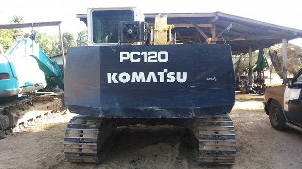 แบคโฮ KOMATSU PC120-5 ตัวเดินใหญ่ ไฟตัด อุปกรณ์กล่อง+จอ มี เอกสารอินวอย **ขาย KOMATSU PC120-5 แบคโฮยอดนิยม รุ่นพิเศษ ตัวเดินใหญ่ สภาพพร้อมใช้งาน เอกสารอินวอย HYD.EXCAVATOR KOMATSU PC120-5 S/N.40309 (ซีเรียลสูง) ตัวเดินใหญ่ ไฟฟ้าตัด อ